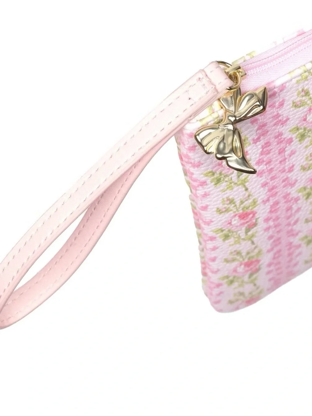 LoveShackFancy Target Blooming Heirloom Zip Pencil Case Strawberry Macaroon